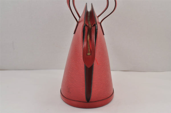 Auth Louis Vuitton Epi Saint Jacques Shopping Shoulder Bag Red M52267 LV 8804J