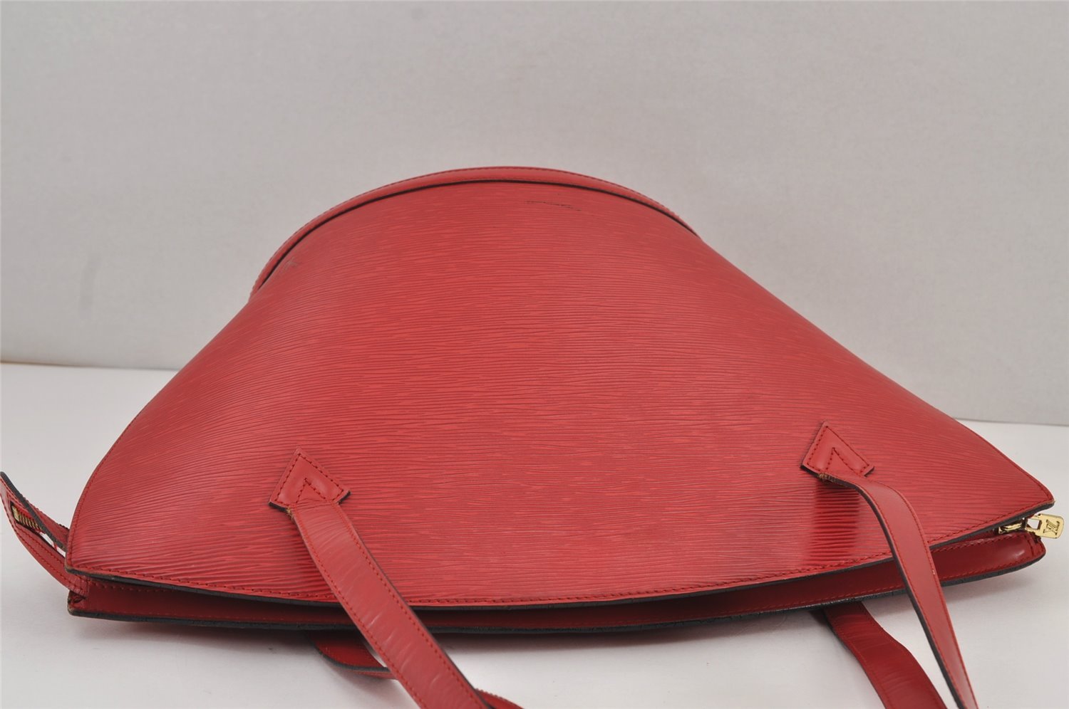 Auth Louis Vuitton Epi Saint Jacques Shopping Shoulder Bag Red M52267 LV 8804J