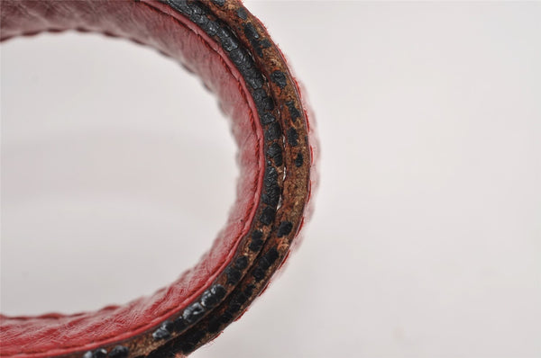 Auth Louis Vuitton Epi Saint Jacques Shopping Shoulder Bag Red M52267 LV 8804J