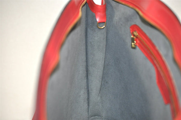 Auth Louis Vuitton Epi Saint Jacques Shopping Shoulder Bag Red M52267 LV 8804J