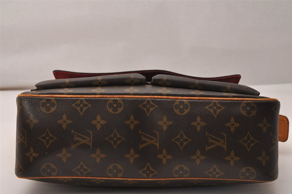 Authentic Louis Vuitton Monogram Viva Cite GM Shoulder Bag M51163 LV 8805J