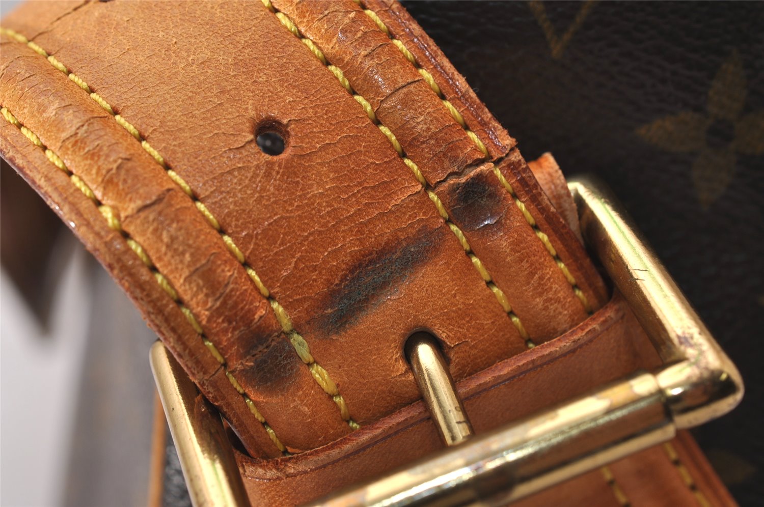 Authentic Louis Vuitton Monogram Viva Cite GM Shoulder Bag M51163 LV 8805J