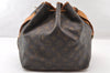 Authentic Louis Vuitton Monogram Petit Noe M42226 Shoulder Drawstring Bag 8807I