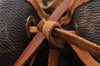 Authentic Louis Vuitton Monogram Petit Noe M42226 Shoulder Drawstring Bag 8807I