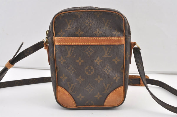 Authentic Louis Vuitton Monogram Danube Shoulder Crossbody Bag M45266 Junk 8807J