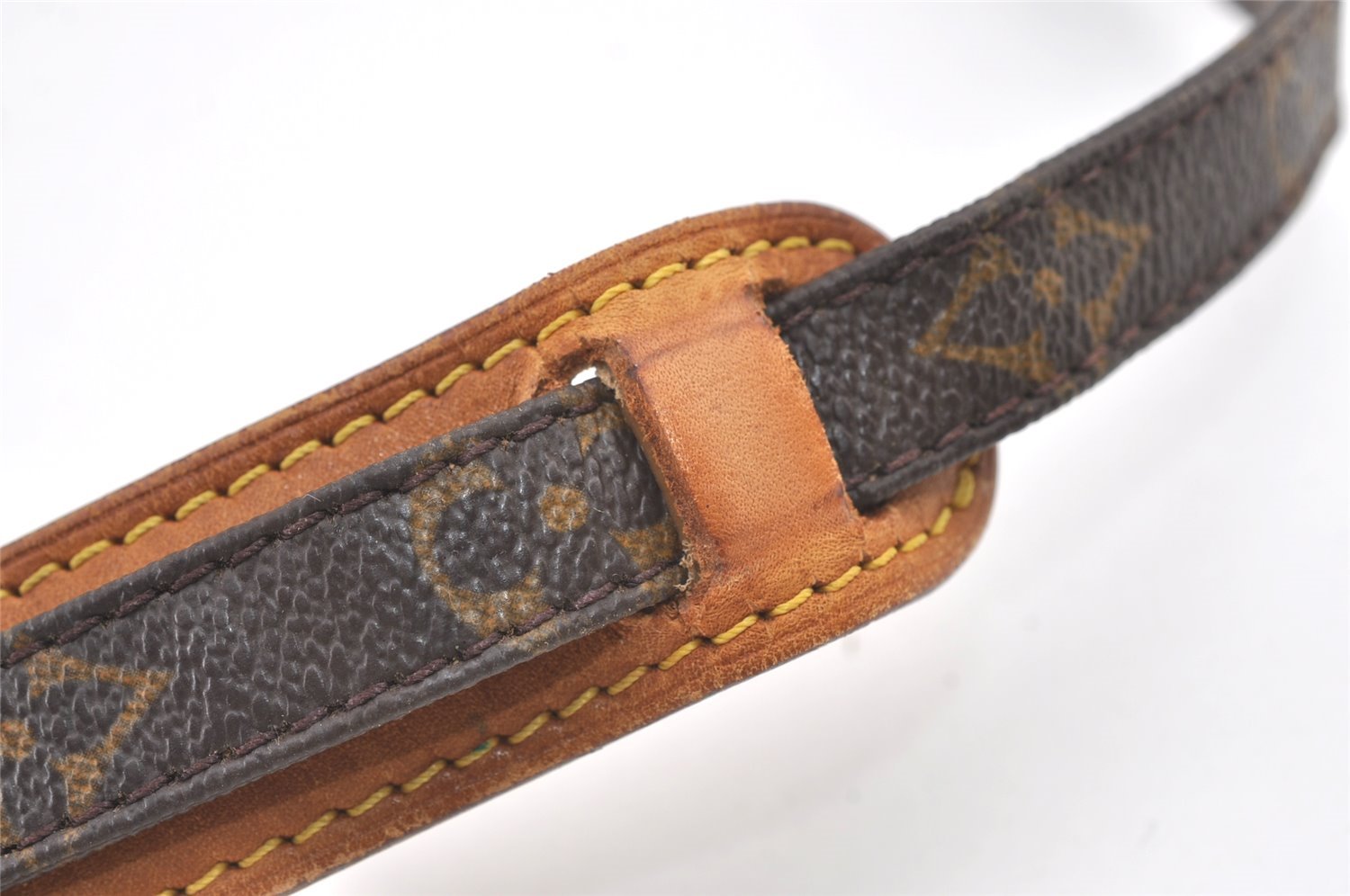 Authentic Louis Vuitton Monogram Danube Shoulder Crossbody Bag M45266 Junk 8807J