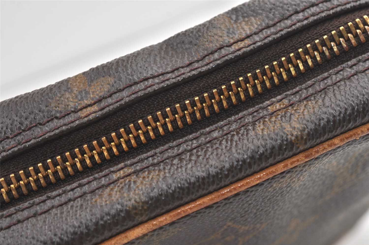 Authentic Louis Vuitton Monogram Danube Shoulder Crossbody Bag M45266 Junk 8807J