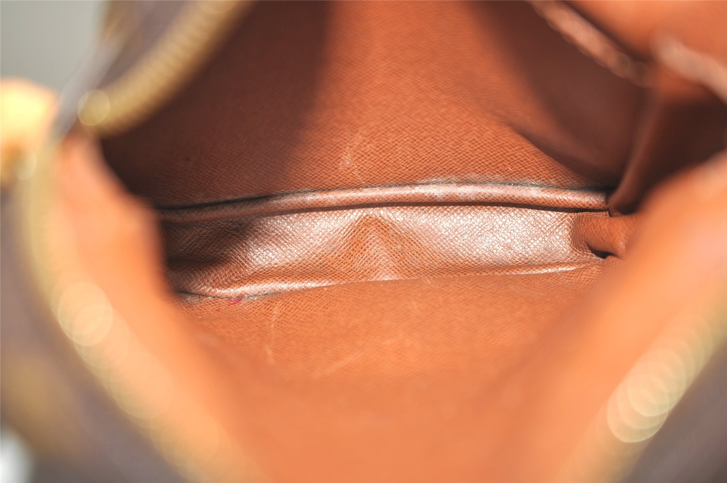 Authentic Louis Vuitton Monogram Danube Shoulder Crossbody Bag M45266 Junk 8807J