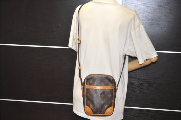 Authentic Louis Vuitton Monogram Danube Shoulder Crossbody Bag M45266 Junk 8807J