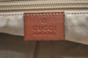 Authentic GUCCI Shoulder Hand Tote Bag GG Nylon Leather 282439 Black 8808H