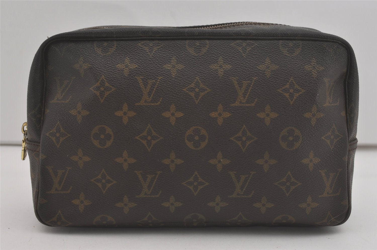 Auth Louis Vuitton Monogram Trousse Toilette 28 Clutch Bag M47522 Junk 8808I
