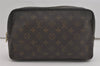 Auth Louis Vuitton Monogram Trousse Toilette 28 Clutch Bag M47522 Junk 8808I