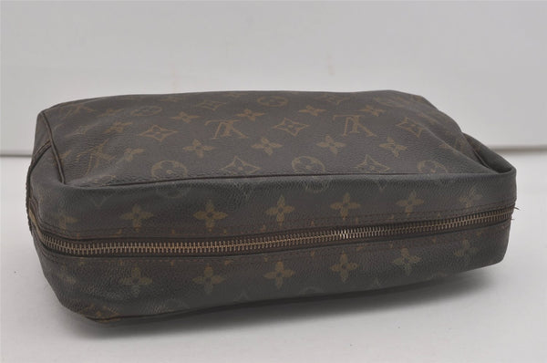 Auth Louis Vuitton Monogram Trousse Toilette 28 Clutch Bag M47522 Junk 8808I