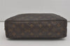 Auth Louis Vuitton Monogram Trousse Toilette 28 Clutch Bag M47522 Junk 8808I