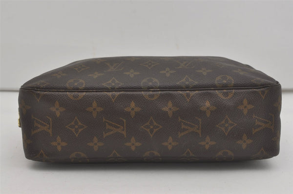 Auth Louis Vuitton Monogram Trousse Toilette 28 Clutch Bag M47522 Junk 8808I