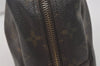 Auth Louis Vuitton Monogram Trousse Toilette 28 Clutch Bag M47522 Junk 8808I