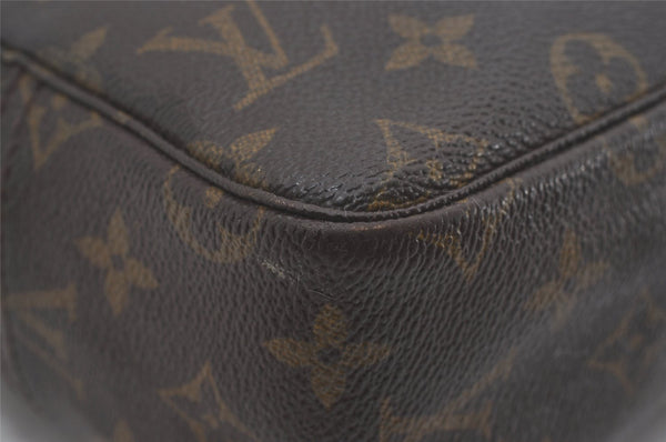 Auth Louis Vuitton Monogram Trousse Toilette 28 Clutch Bag M47522 Junk 8808I