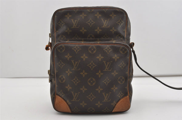 Authentic Louis Vuitton Monogram Amazone GM Shoulder Cross Bag M45232 Junk 8809I