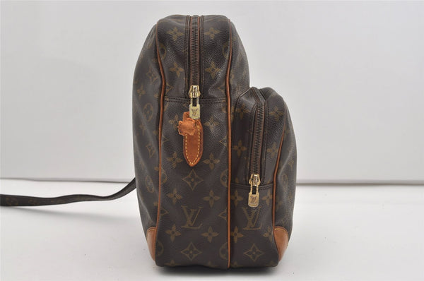 Authentic Louis Vuitton Monogram Amazone GM Shoulder Cross Bag M45232 Junk 8809I