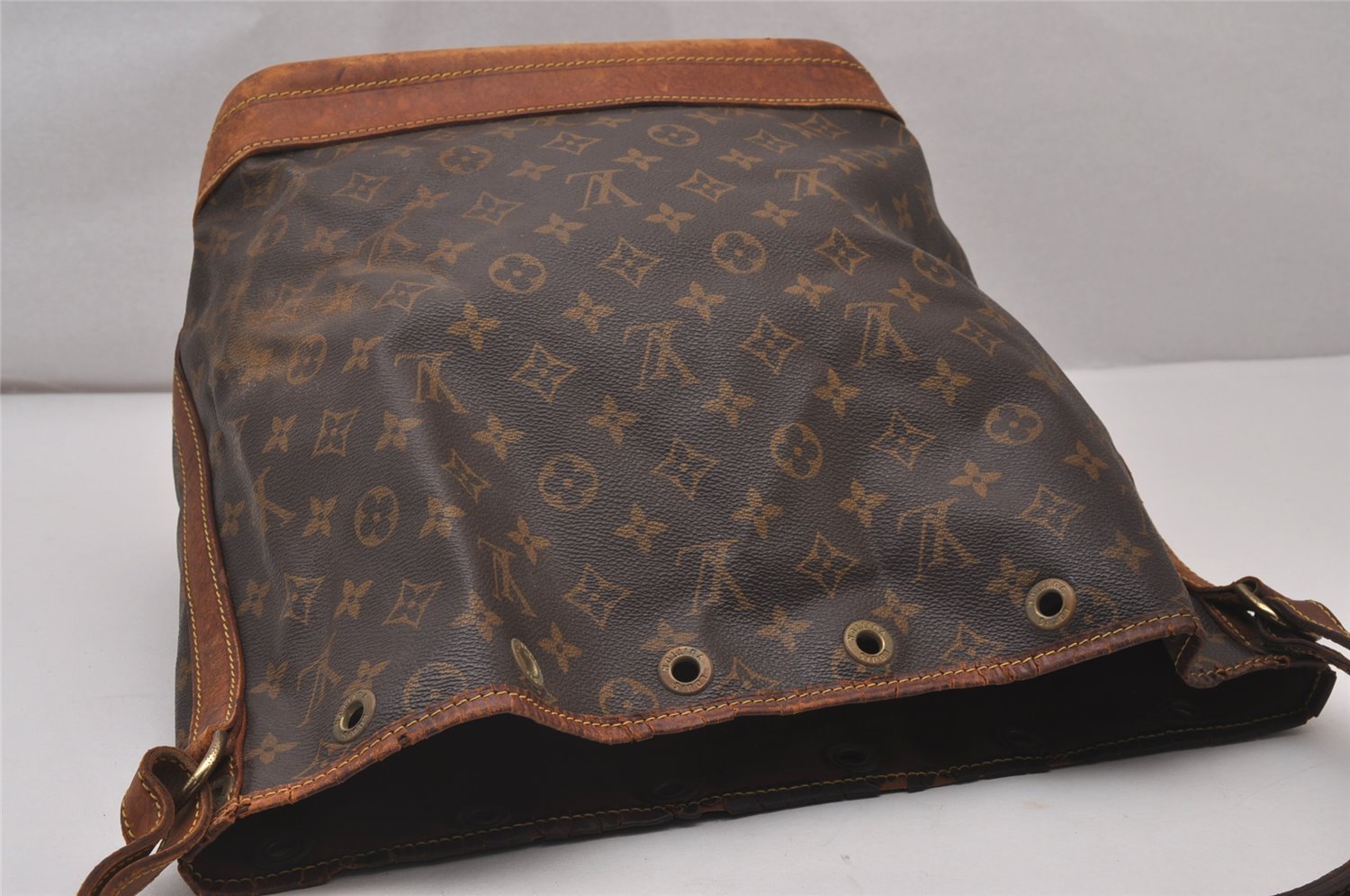 Authentic Louis Vuitton Monogram Noe Shoulder Drawstring Bag M42224 LV 8810I
