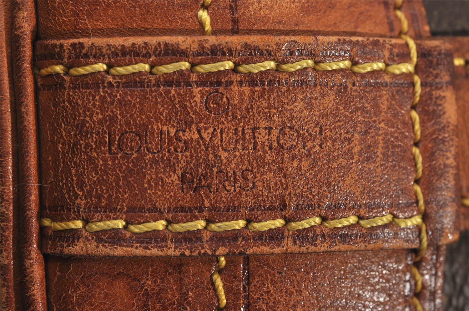 Authentic Louis Vuitton Monogram Noe Shoulder Drawstring Bag M42224 LV 8810I