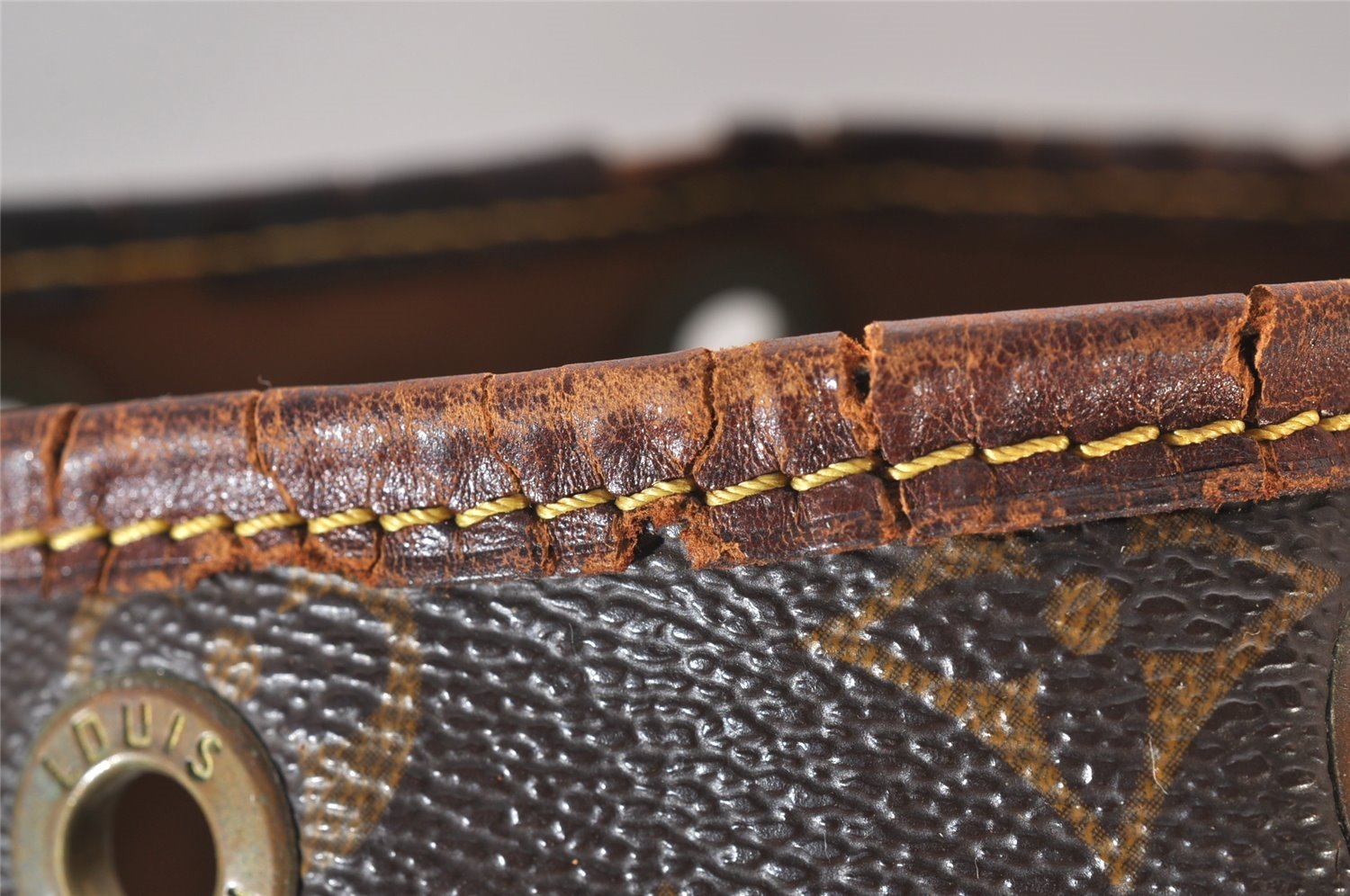 Authentic Louis Vuitton Monogram Noe Shoulder Drawstring Bag M42224 LV 8810I