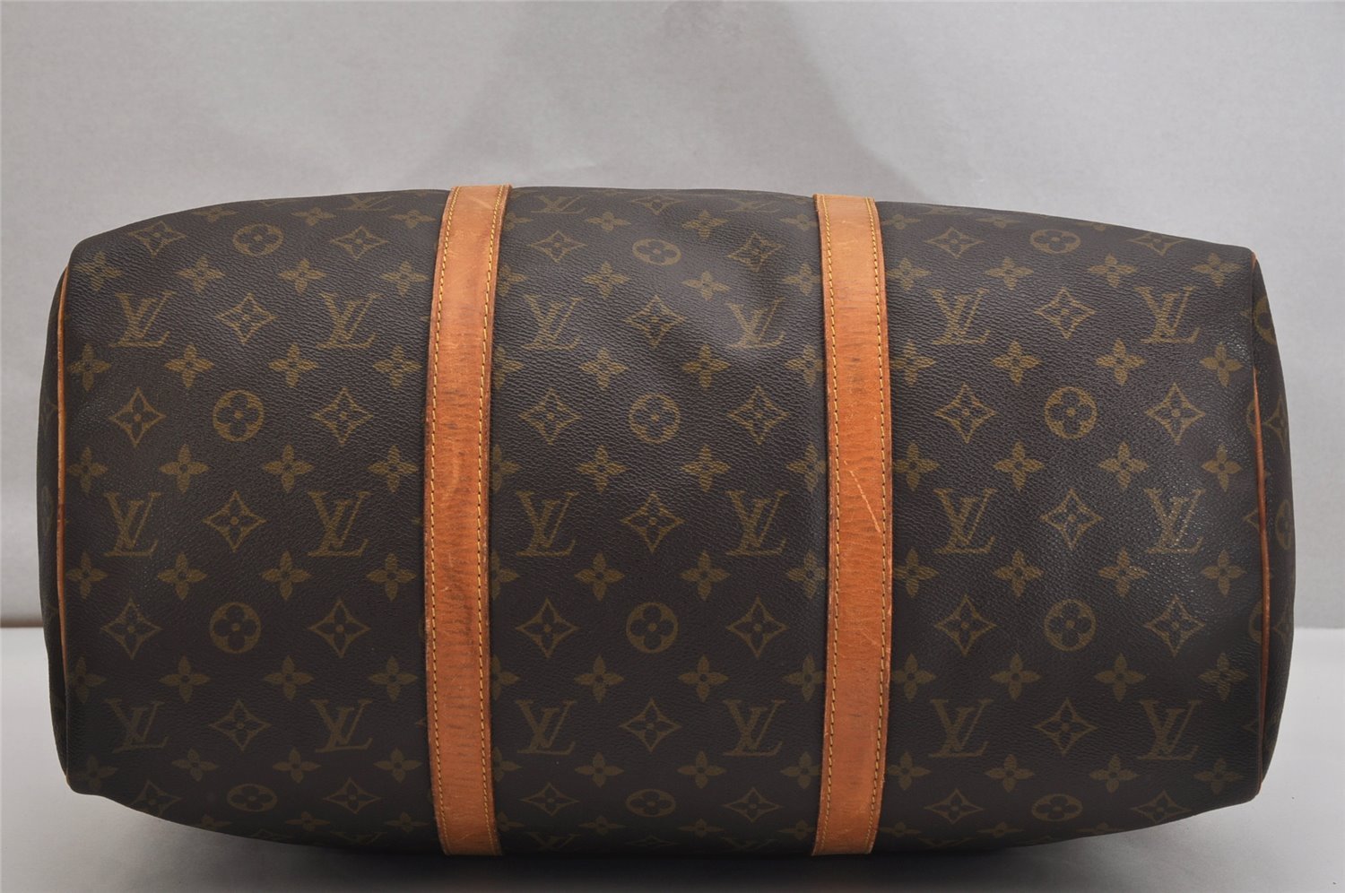 Authentic Louis Vuitton Monogram Sac Souple 45 Hand Boston Bag M41624 LV 8810J