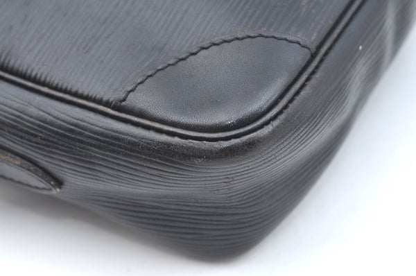 Auth Louis Vuitton Epi Trocadero 24 Shoulder Cross Body Bag M52312 Black 8811H