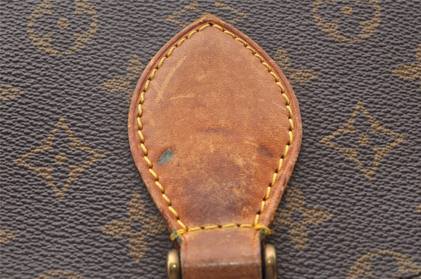 Authentic Louis Vuitton Monogram Saint Cloud GM M51242 Shoulder Bag Junk 8811I