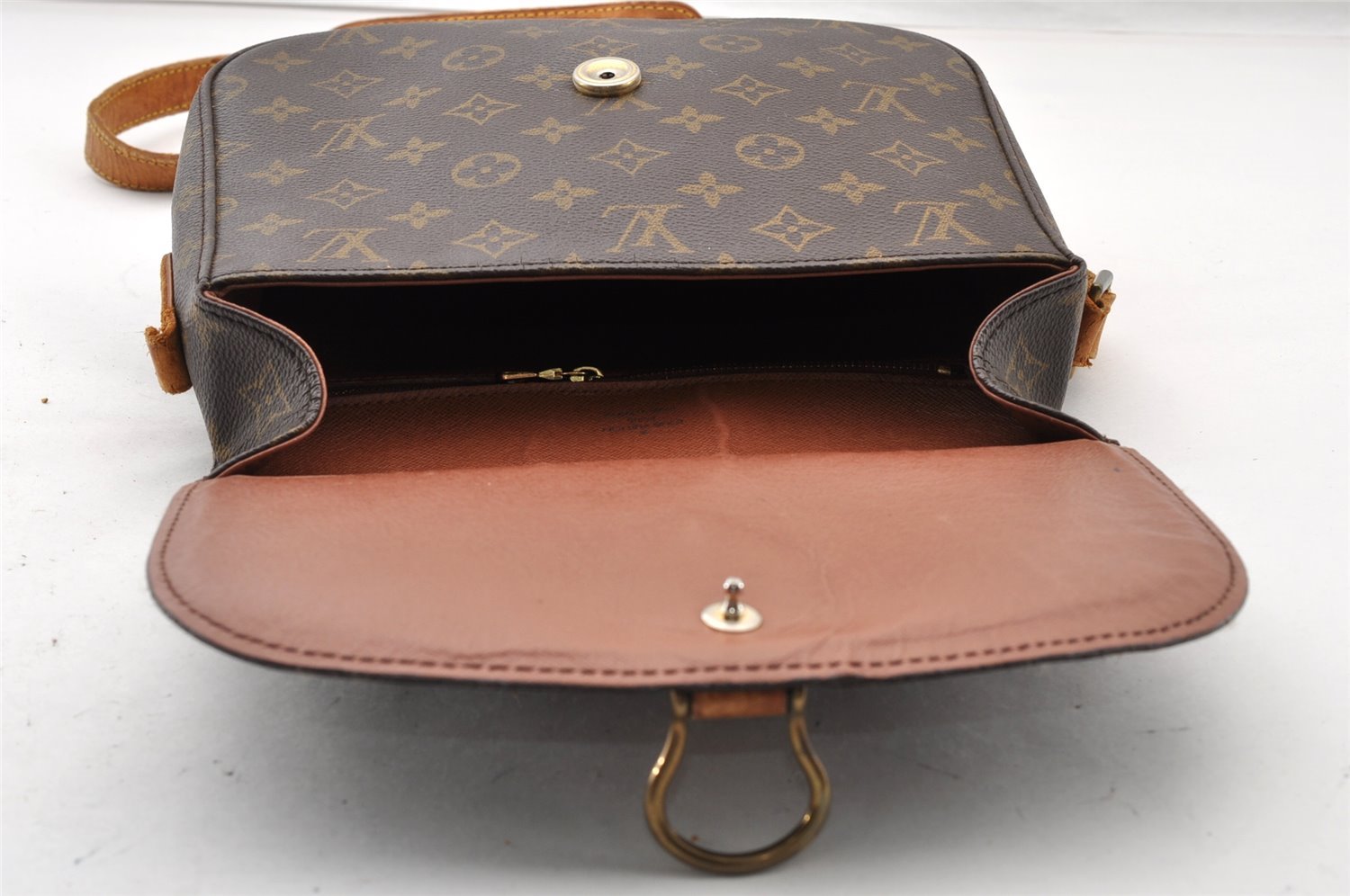 Authentic Louis Vuitton Monogram Saint Cloud GM M51242 Shoulder Bag Junk 8811I