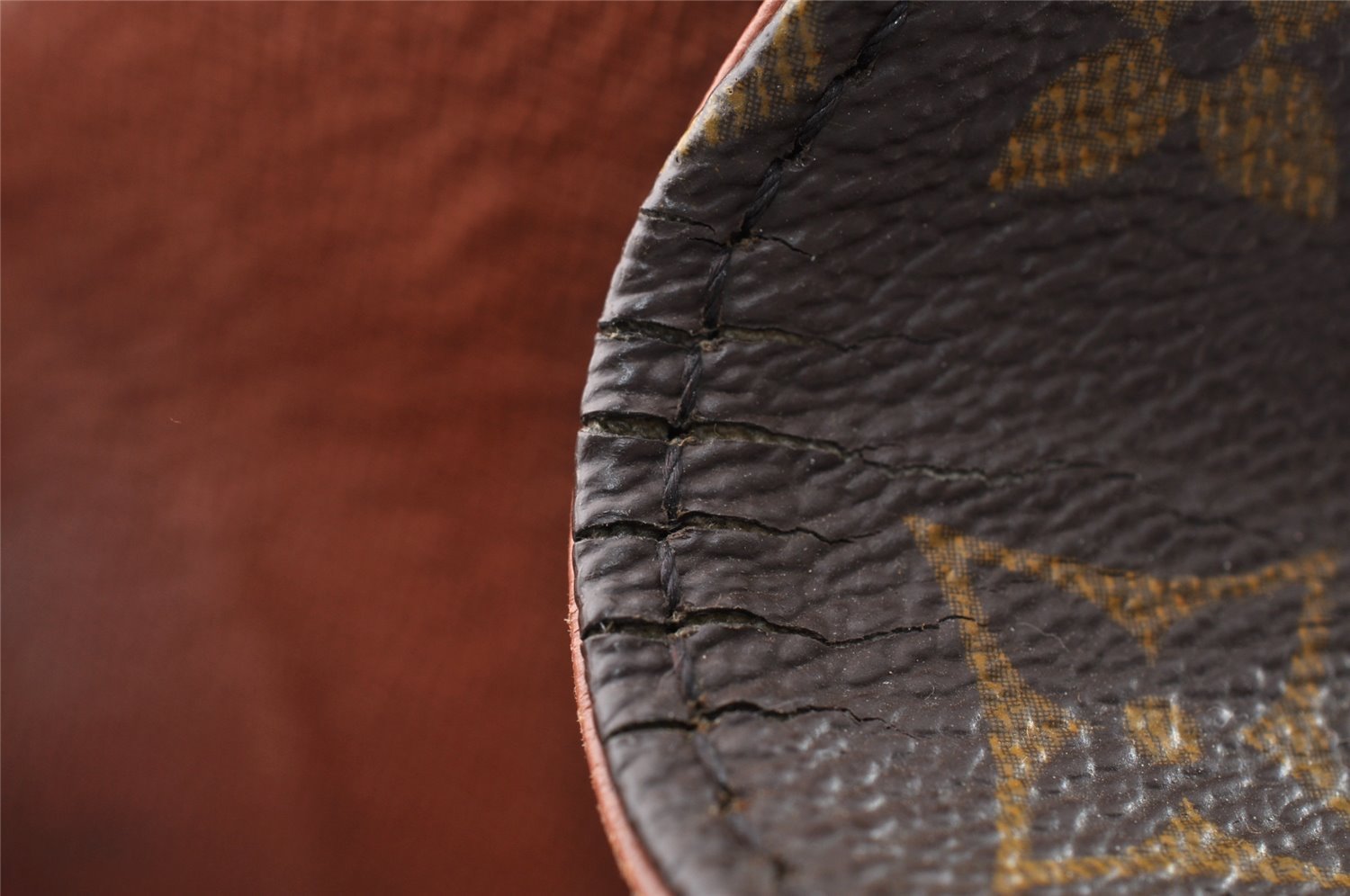 Authentic Louis Vuitton Monogram Saint Cloud GM M51242 Shoulder Bag Junk 8811I