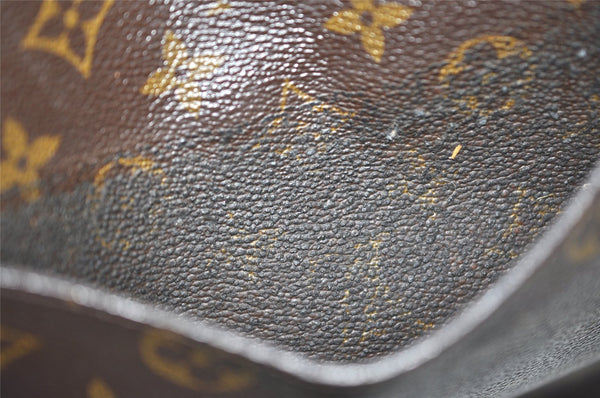 Authentic Louis Vuitton Monogram Saint Cloud GM M51242 Shoulder Bag Junk 8811I