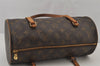 Authentic Louis Vuitton Monogram Papillon 30 Hand Bag M51385 LV 8811J