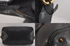 Authentic Chloe Vintage Paddington Leather Shoulder Hand Bag Black 8811M