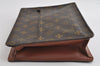 Authentic Louis Vuitton Monogram Pochette Homme Clutch Hand Bag M51795 LV 8812I