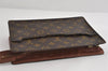 Authentic Louis Vuitton Monogram Pochette Homme Clutch Hand Bag M51795 LV 8812I