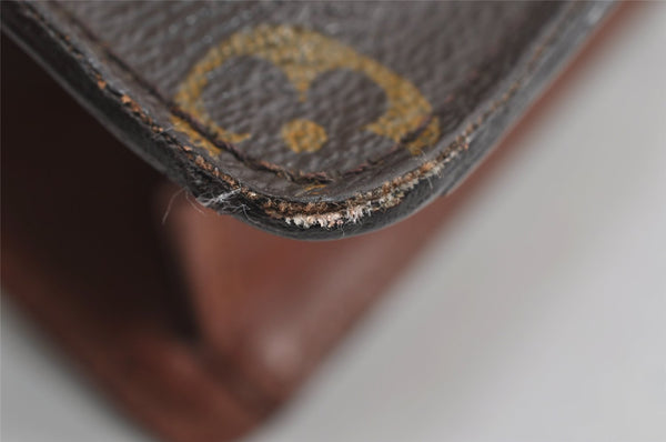 Authentic Louis Vuitton Monogram Pochette Homme Clutch Hand Bag M51795 LV 8812I