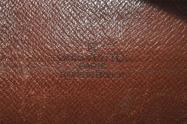 Authentic Louis Vuitton Monogram Pochette Homme Clutch Hand Bag M51795 LV 8812I