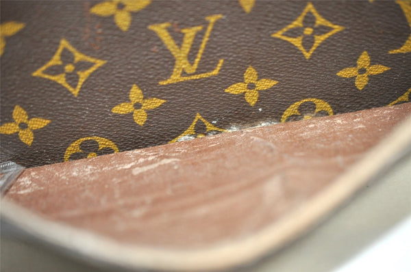 Authentic Louis Vuitton Monogram Pochette Homme Clutch Hand Bag M51795 LV 8812I