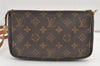Authentic Louis Vuitton Monogram Pochette Accessoires Shoulder Cross Pouch 8812J