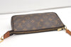 Authentic Louis Vuitton Monogram Pochette Accessoires Shoulder Cross Pouch 8812J