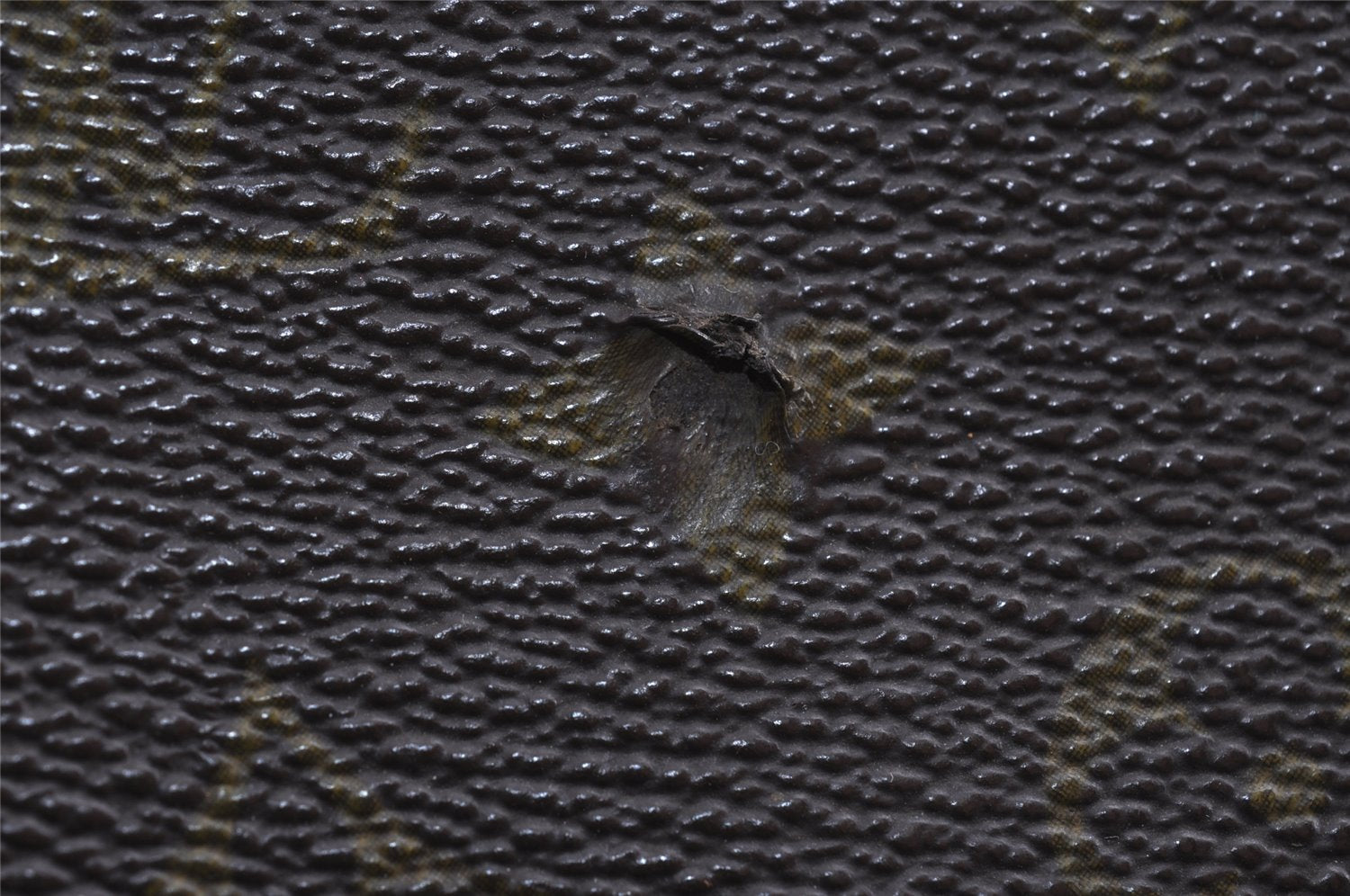 Auth Louis Vuitton Monogram Pochette Pliante Clutch Hand Bag Old Model LV 8813I