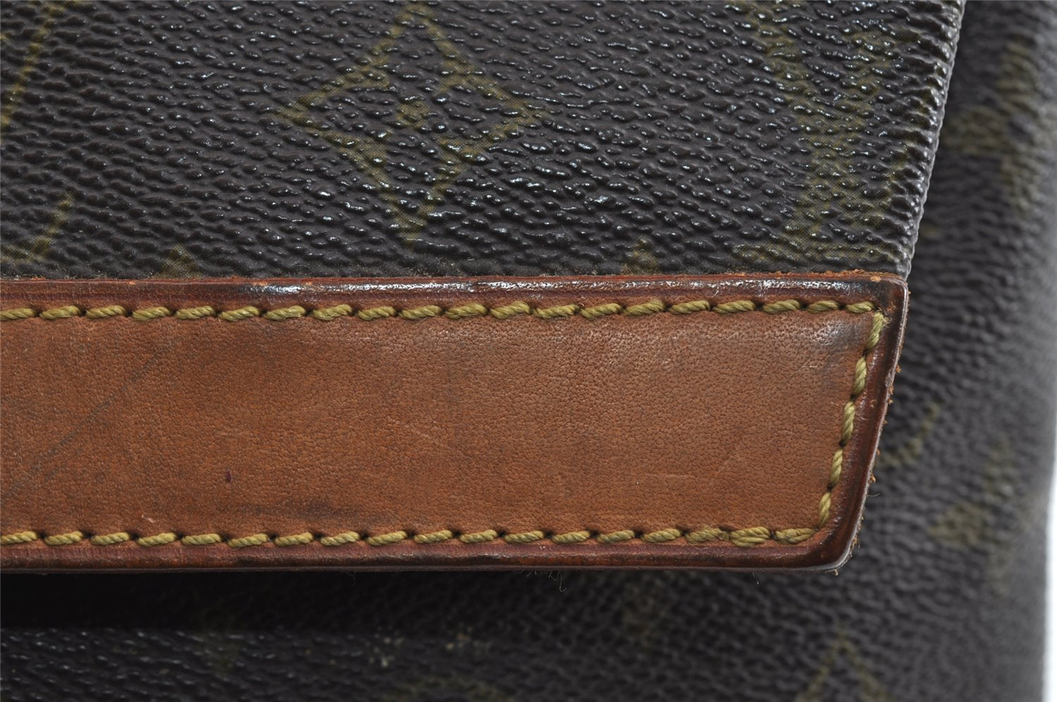 Auth Louis Vuitton Monogram Pochette Pliante Clutch Hand Bag Old Model LV 8813I