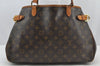 Auth Louis Vuitton Monogram Batignolles Horizontal Tote Bag M51154 LV Junk 8814I