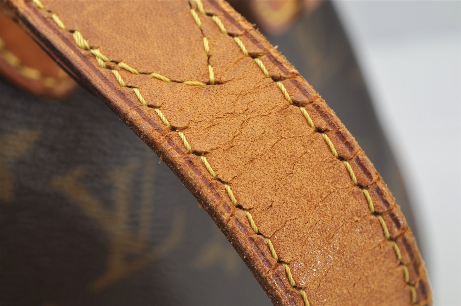 Auth Louis Vuitton Monogram Batignolles Horizontal Tote Bag M51154 LV Junk 8814I