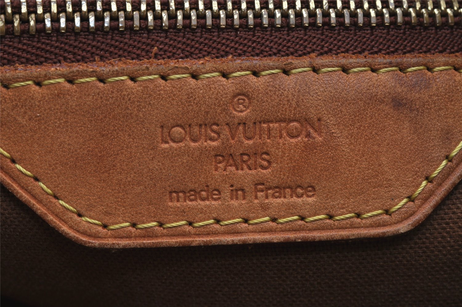 Auth Louis Vuitton Monogram Batignolles Horizontal Tote Bag M51154 LV Junk 8814I