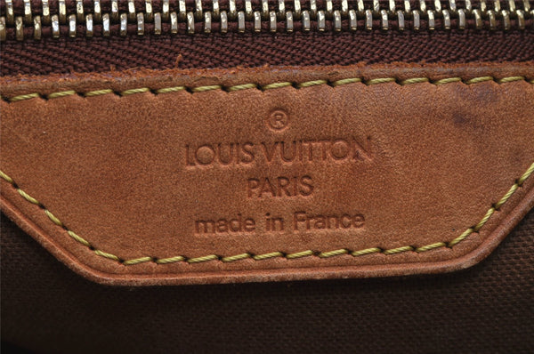 Auth Louis Vuitton Monogram Batignolles Horizontal Tote Bag M51154 LV Junk 8814I