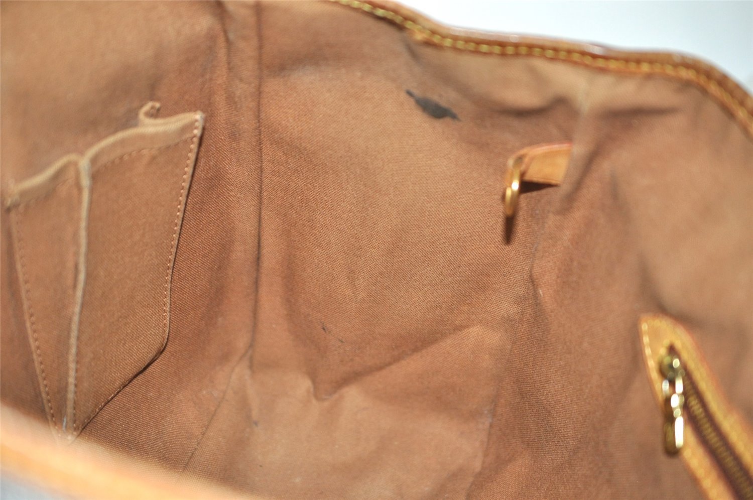 Auth Louis Vuitton Monogram Batignolles Horizontal Tote Bag M51154 LV Junk 8814I