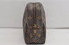 Auth Louis Vuitton Monogram Trousse Toilette 28 Clutch Hand Bag M47522 LV 8815I