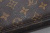 Auth Louis Vuitton Monogram Trousse Toilette 28 Clutch Hand Bag M47522 LV 8815I